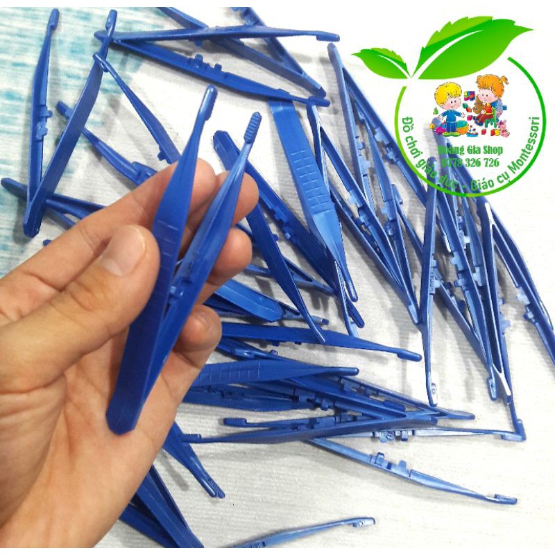 Kẹp nhíp nhựa tập gắp