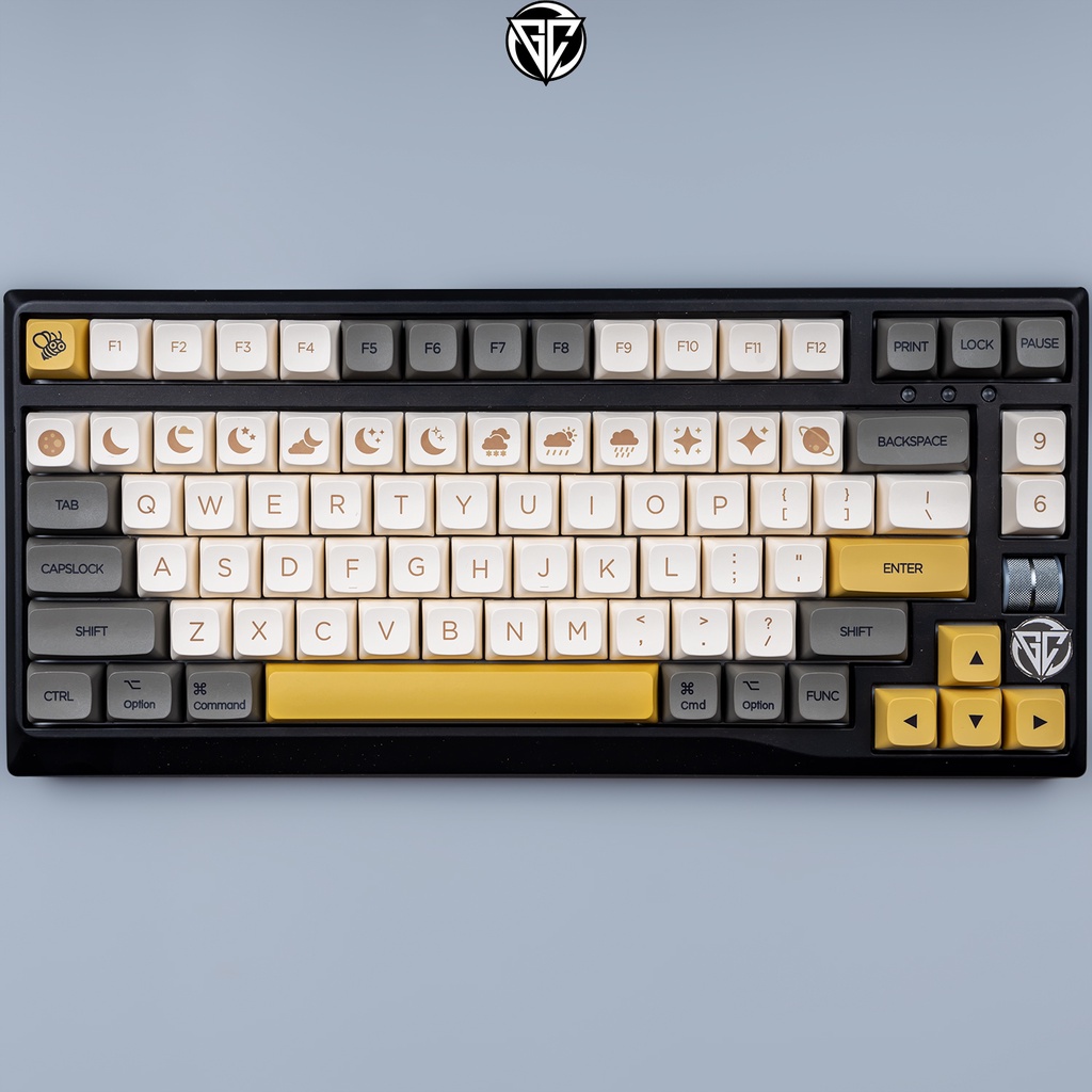 Keycap Shimer V3 Layout MAC/WIN 139 nút bàn phím cơ Thick PBT XDA 9.5MM