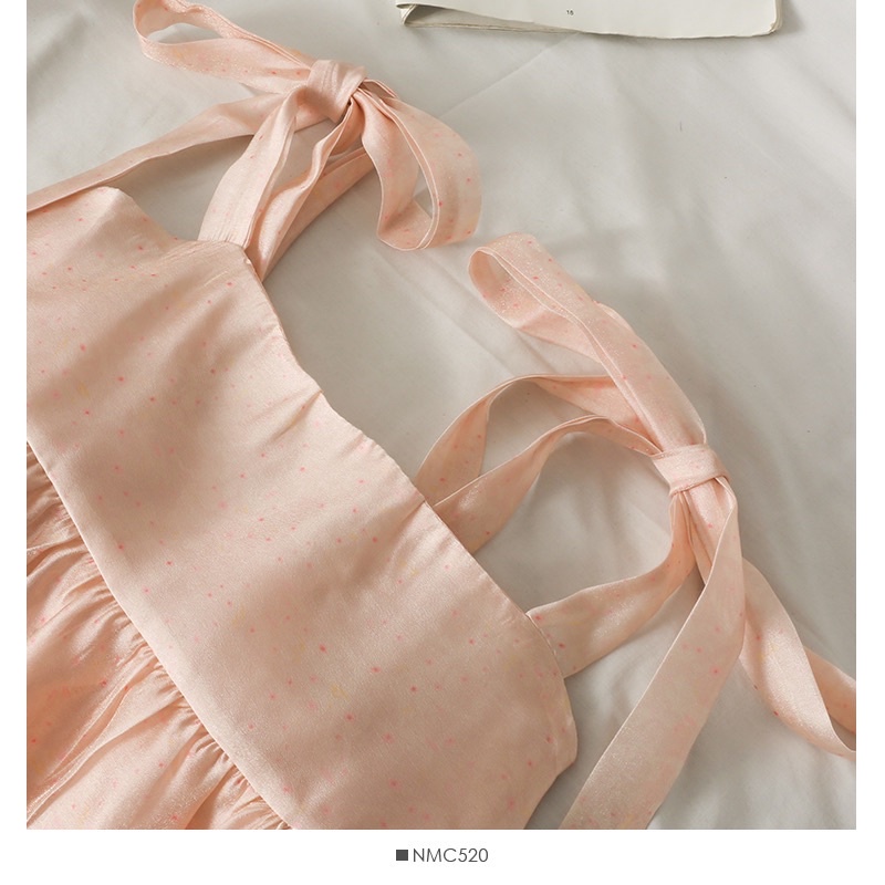 Cadie Top - Áo 2 dây dáng baby doll cột dây nơ