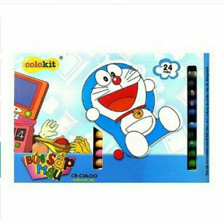 BÚT SÁP MÀU (24 màu)Doraemon