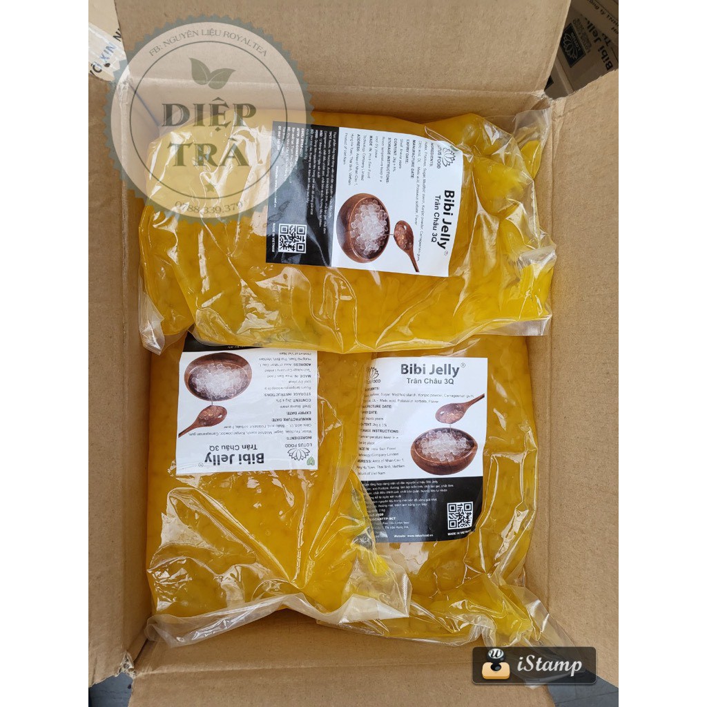 Thạch Trân Châu 3Q BiBi Jelly Việt Nam 2kg