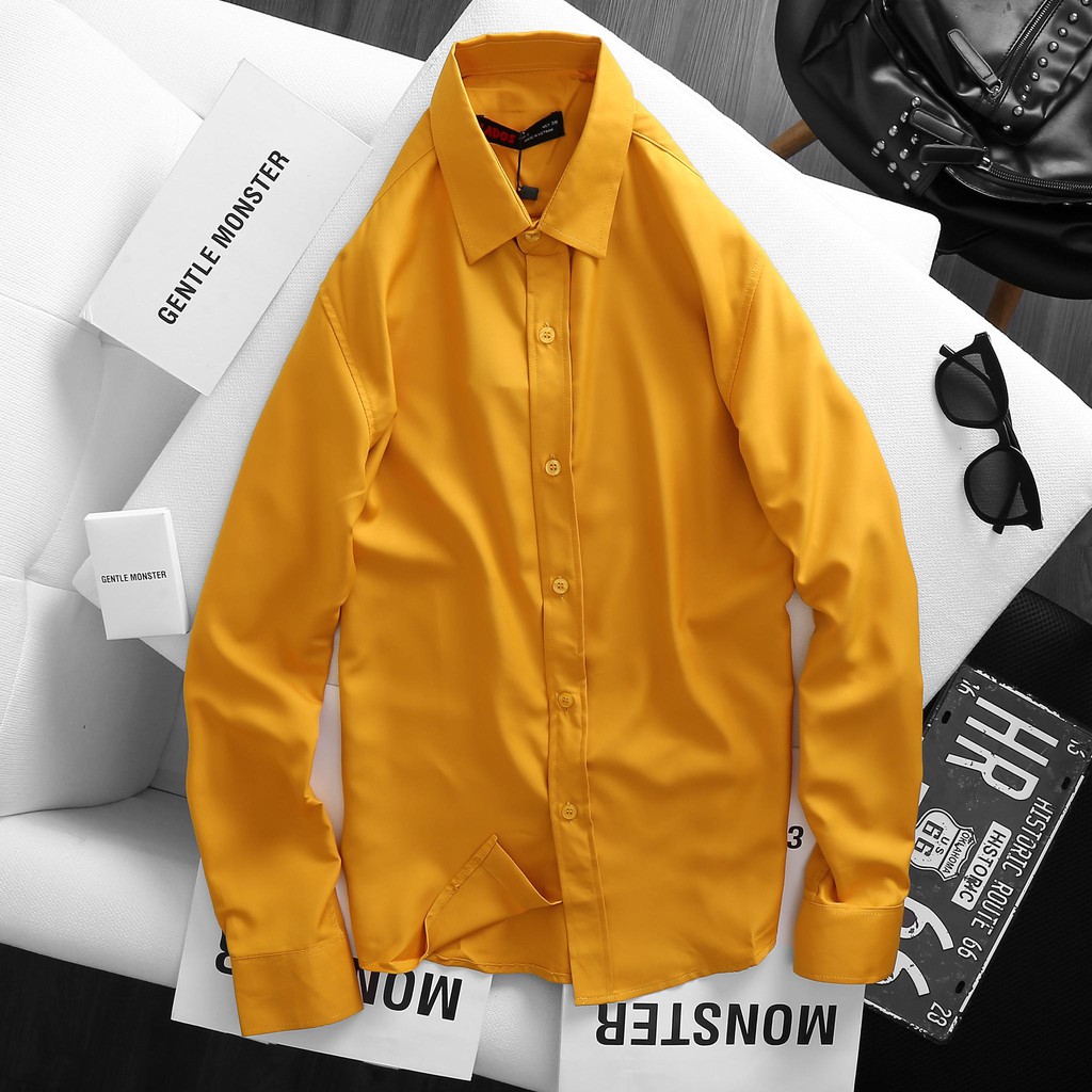 Áo sơ mi tay dài cực nam tính LADOS - 3777 chất vải mềm mịn - Áo sơ mi tay dài nhiều màu sắc xu hướng | BigBuy360 - bigbuy360.vn