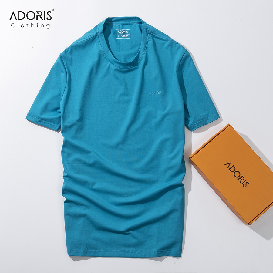 Áo thun nam cổ tròn ADORIS vải Cotton 4 chiều co giãn,dày dặn, Form dáng chuẩn - AP001 | BigBuy360 - bigbuy360.vn