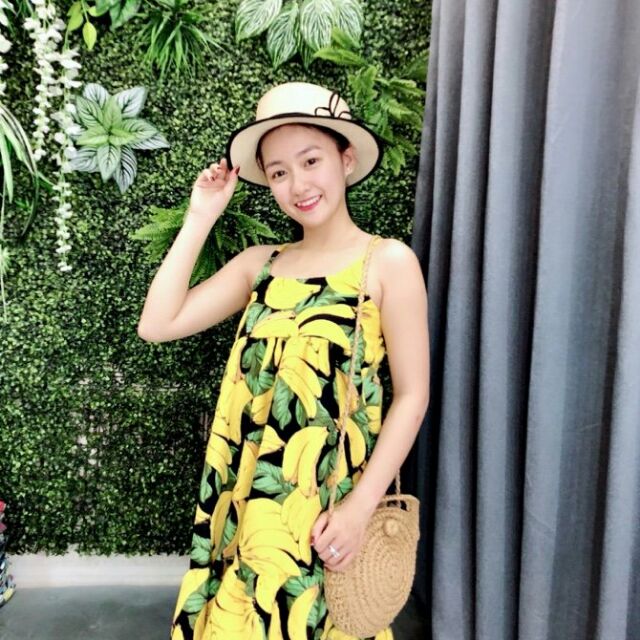 Đầm baby doll trái cây