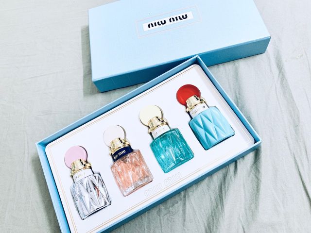 (4chai x20ml) Bộ Nước Hoa Nữ Miu Miu | Thế Giới Skin Care