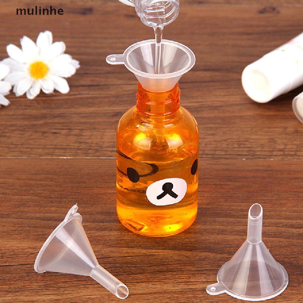 Set 10 Phễu Nhựa Mini Dùng Để Rót Chất Lỏng