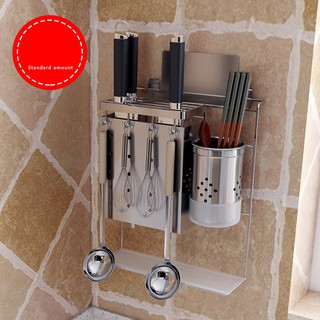 Kệ để dao đũa muỗm dán tường inox