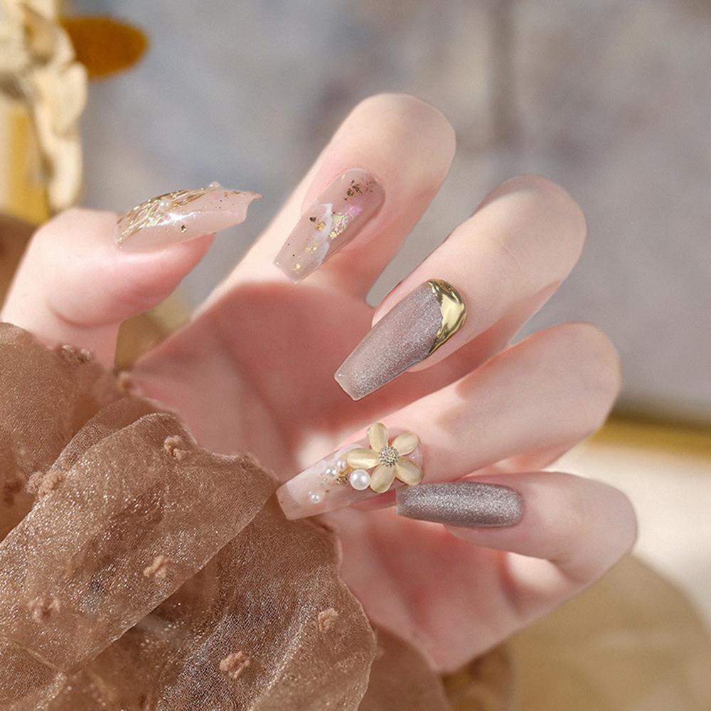 Phụ Kiện Trang Trí Móng Tay Sang Trọng DIY|Bươm Bướm Đính Đá Zircon