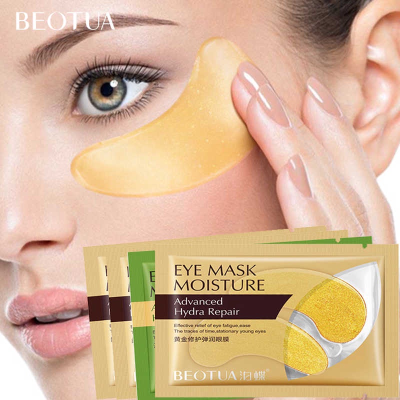 Mặt nạ mắt chiết xuất rong biển tinh chất vàng cấp ẩm ngăn ngừa quầng thâm Eye Mask BEOT30