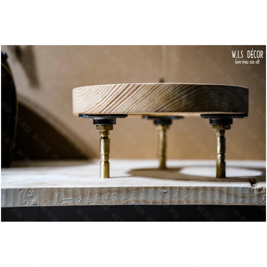 Kệ Gác Loa Harman Soundstick 4, Aura Studio 3 - Hỗ Trợ Sub Bass Loa - Đế Gỗ Tự Nhiên Vintage Cổ Điển