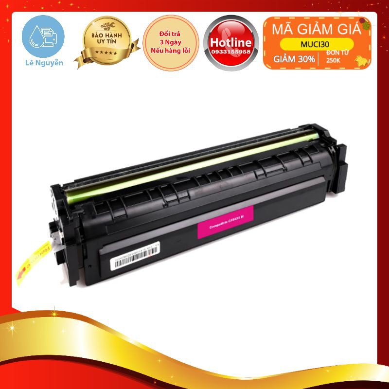 Mực in màu cho máy in HP M154a, M154nw, M180n, M180f | Mực laser màu CF510, CF511, CF512, CF513