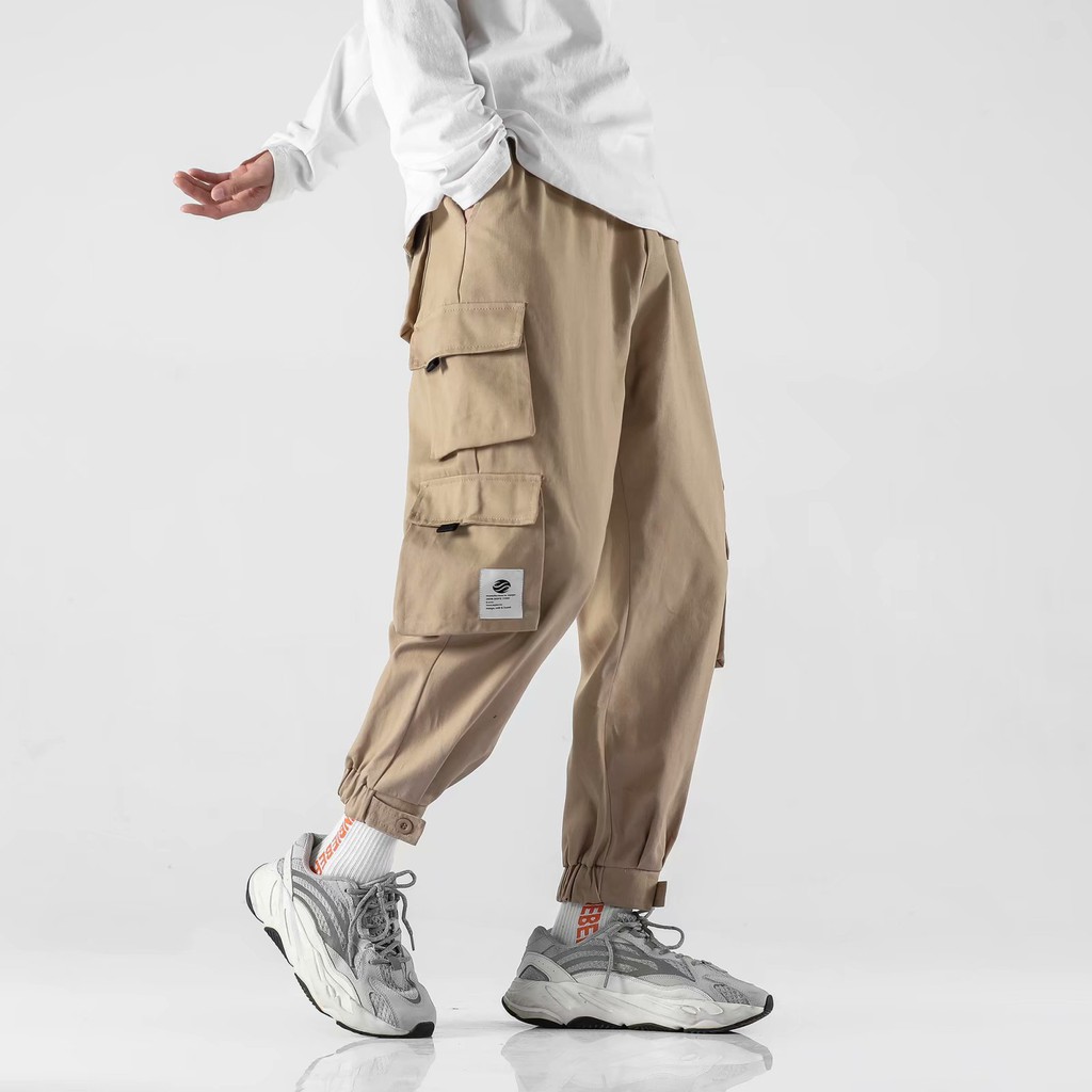 Quần Dài Ống Rộng Phong Cách Âu Mỹ Dành Cho Nam / Size S-3Xl