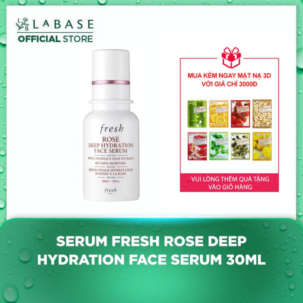 Serum Fresh Rose Deep Hydration Face Serum 30ml