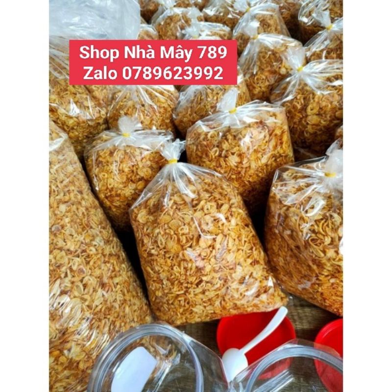 500g hành phi ngon 65k