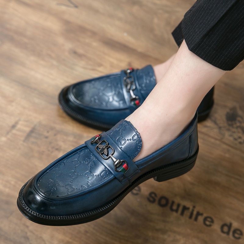 Giày Da Lười Phong Cách Ý Thời Trang Cho Nam 37-45