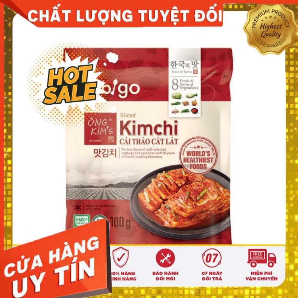 Kim Chi Cải Thảo Cắt Lát Bibigo 100G   Shop Xin Phép Chỉ Ship Nội Thành Hà Nội