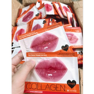 Combo 100 mặt nạ môi collagen Images nội địa Trung