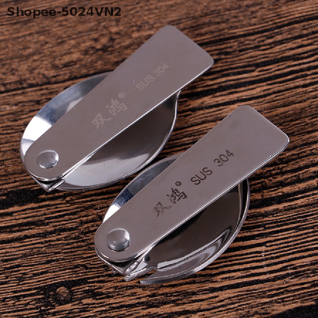 [&amp; Home &amp; living &amp;] Muỗng / Nĩa Bằng Thép Không Gỉ Có Thể Gập Lại Thời Trang Đi Cắm Trại / Dã Ngoại / Leo Núi