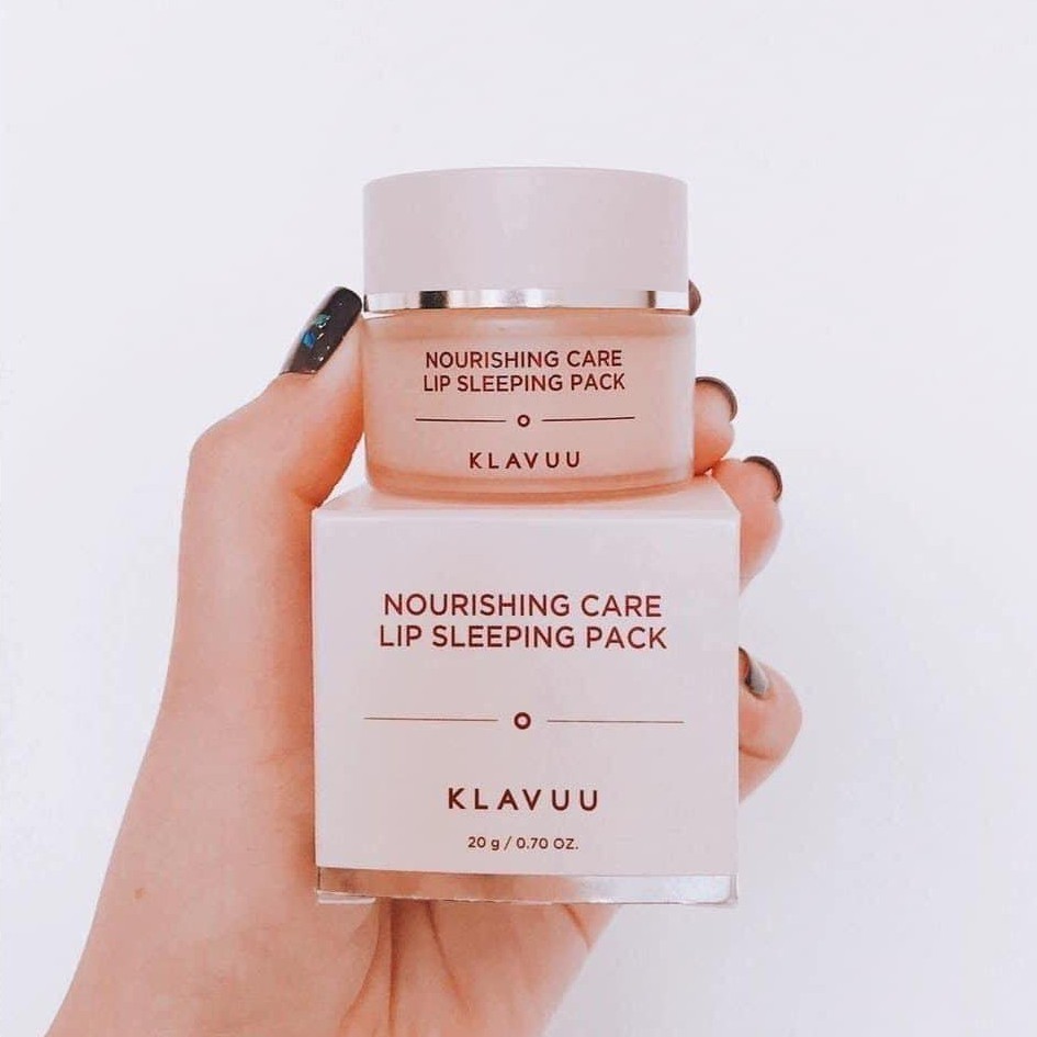 Mặt Nạ Ngủ Dưỡng Môi Klavuu Nourishing Care Lip Sleeping Mask - Dưỡng Ẩm, Tẩy Tế Bào Chết Môi