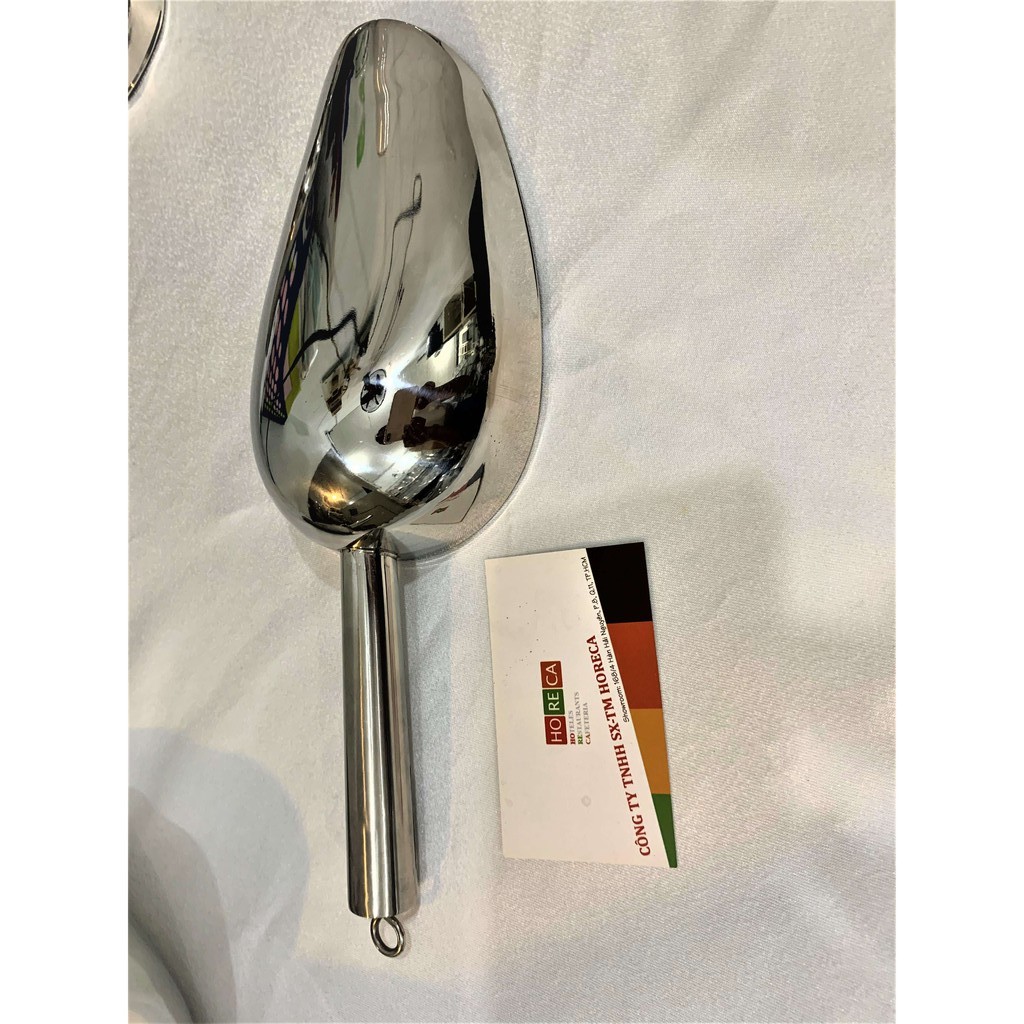 XẺNG XÚC ĐÁ INOX cao cấp sáng bóng (nhiều kích thước)