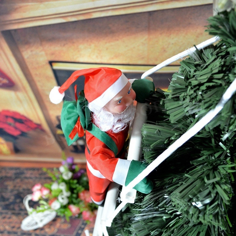 Phụ Kiện Trang Trí Cây Thông Giáng Sinh Hình Ông Già Noel