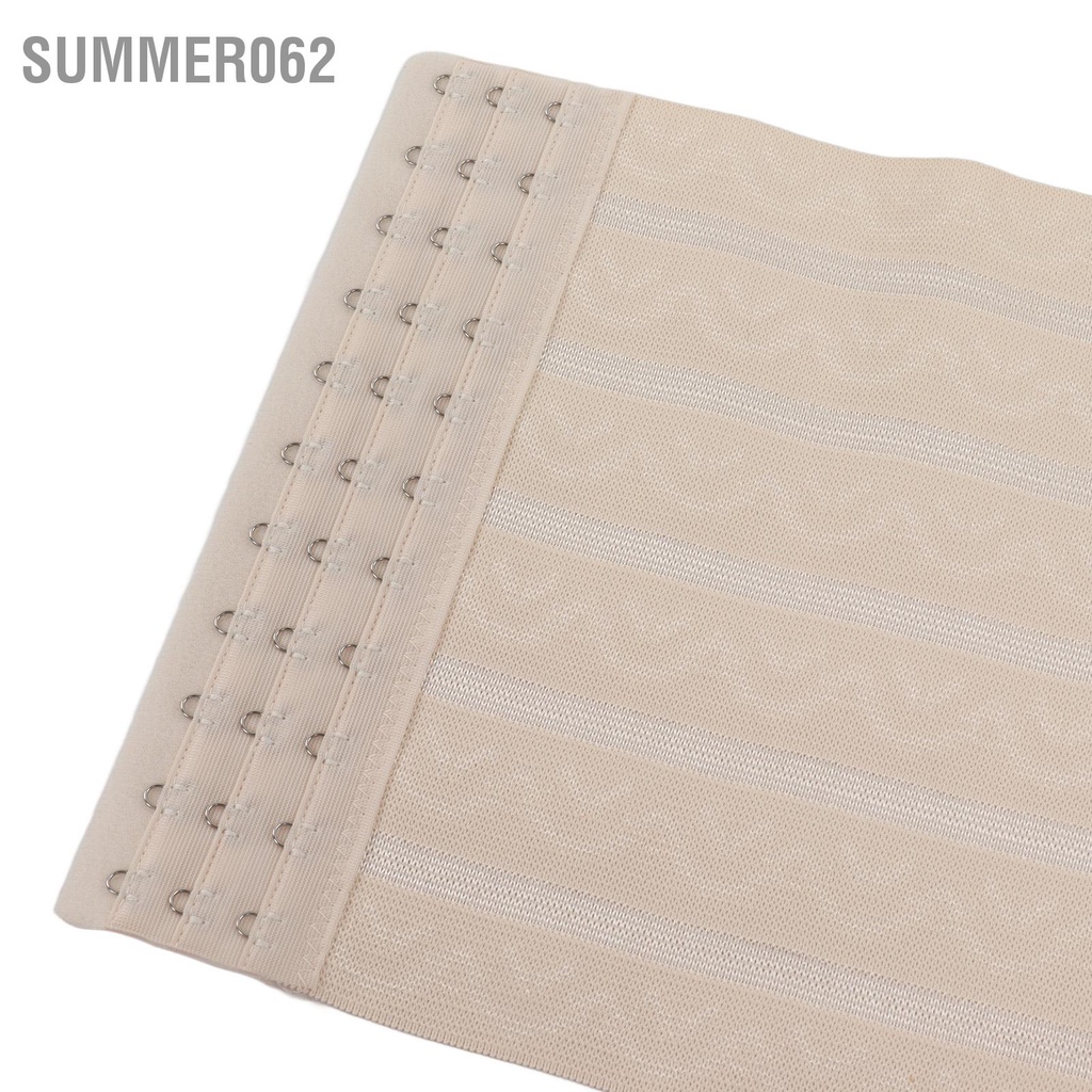 Summer062 2 cái Băng quấn bụng sau sinh 3 hàng móc co giãn thoáng khí phục hồi bó cho phụ nữ