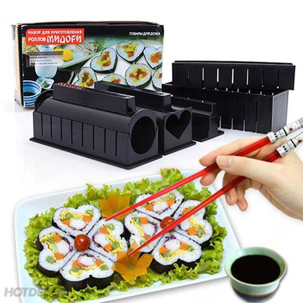 BỘ DỤNG CỤ LÀM SUSHI 11 MÓN WiLd  Shop88  ( Hình Ngẫu Nhiên )