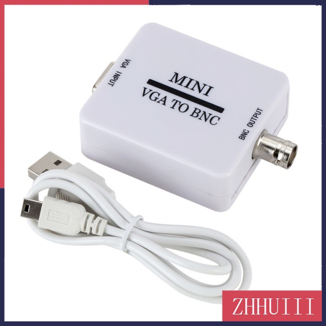 Hộp Chuyển Đổi Cổng Mini HD VGA Sang BNC Cho Màn Hình HDTV