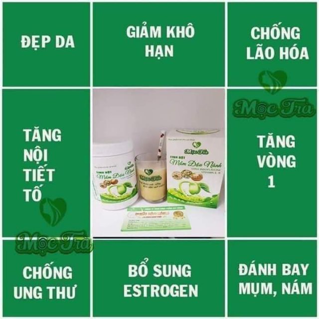 THANH LÝ MẦM ĐẬU NÀNH VITAMIN-E Mộc Trà