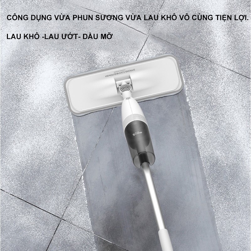 Cây Lau Nhà Phun Nước Xiaomi Water Spray Mop  TB500 - Hàng Chính Hãng