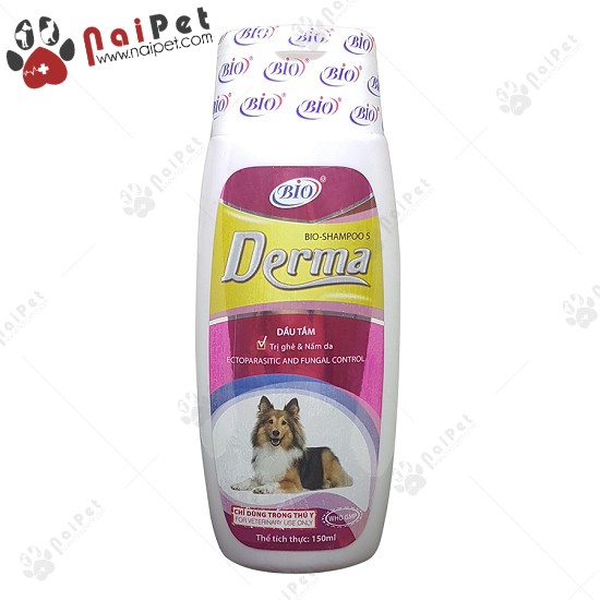 Sữa Tắm Dầu Tắm 4 Loại Care Derma Jolie Lovely Pets Bio 200ml