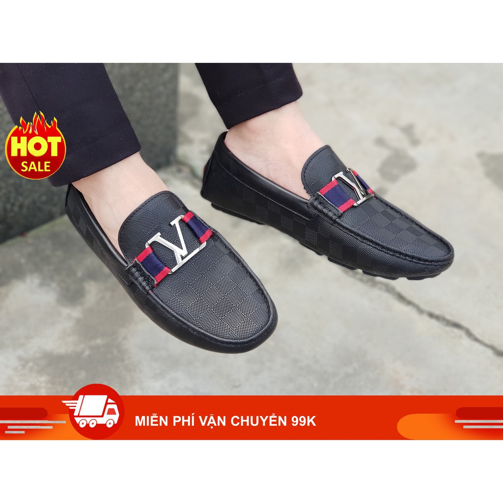 Giầy Lười , Giầy lười da, Mọi Nam Da Bò Mềm Siêu Chất, Mềm mịn ôm chân , Cực Đẹp