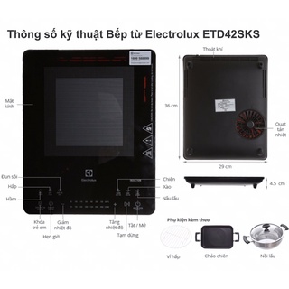 BẾP TỪ ELECTROLUX ETD42SKS