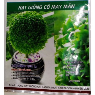HẠT CỎ MAY MẮN - GÓI 1 GRAM