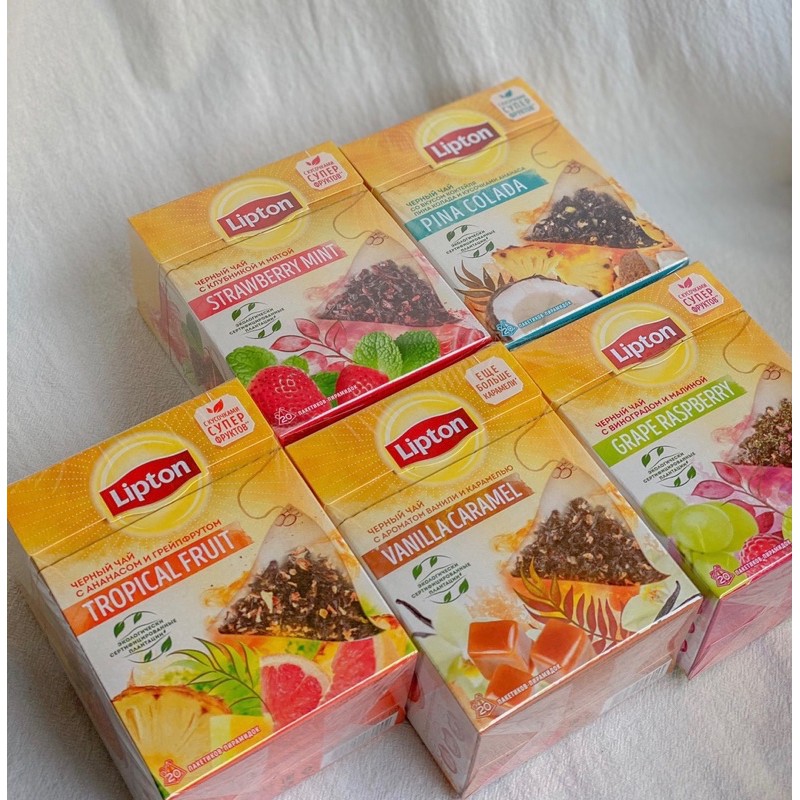 Date 10/2023 Trà Lipton Nga- Hộp 20 túi lọc | BigBuy360 - bigbuy360.vn