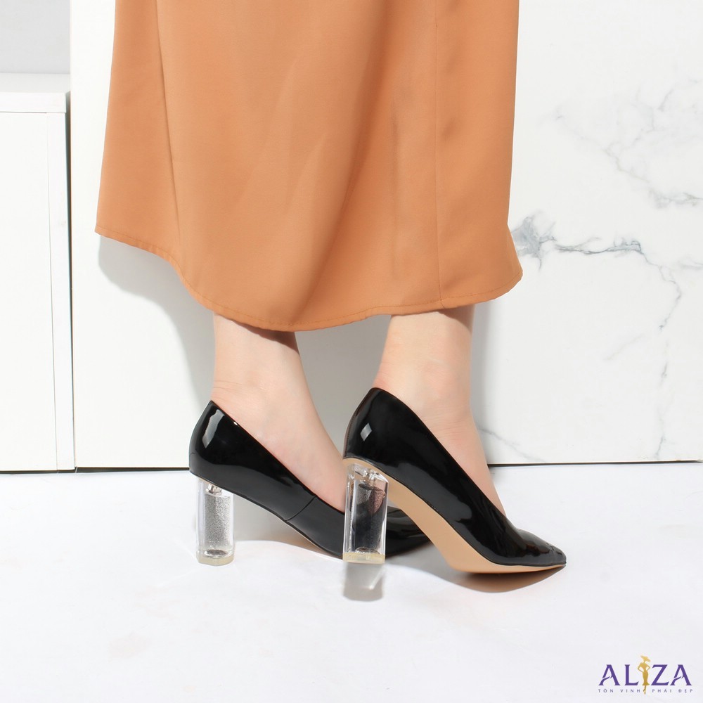 Aliza - Giày công sở gót trụ 8cm V77