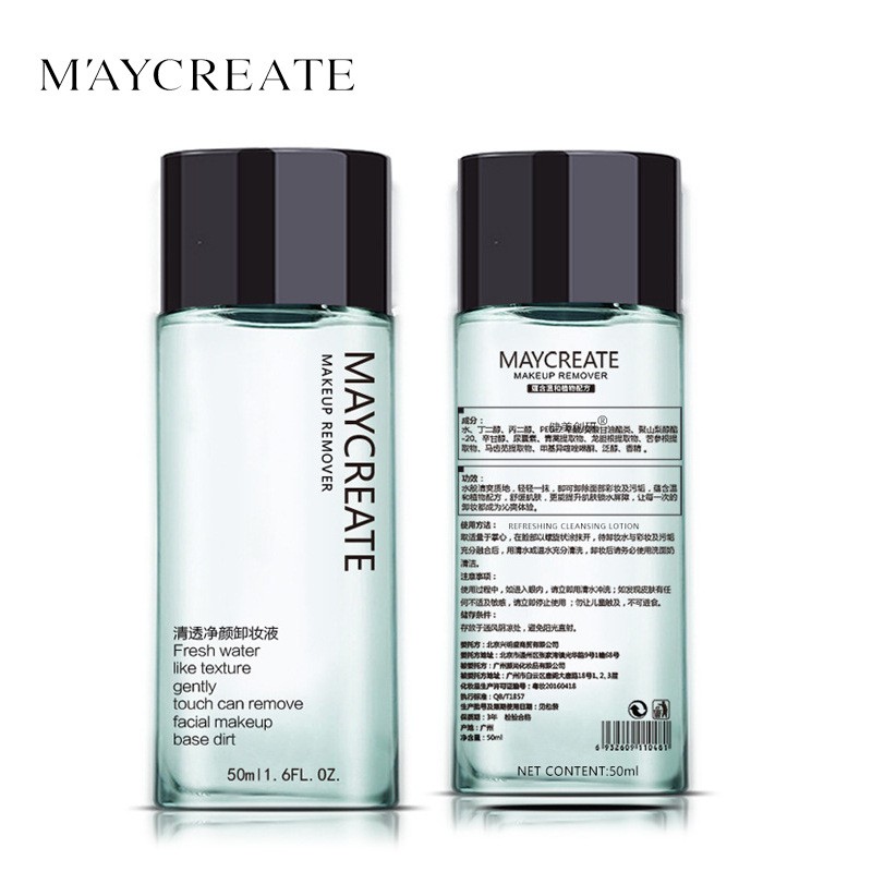 [Mua 1 tặng 1] Nước tẩy trang maycreate/ Make-up remover