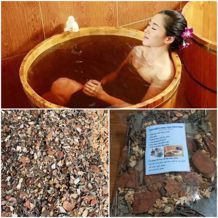 Lá xông tắm sau sinh, lá tắm dao đỏ cho bà đẻ, phòng sản hậu,không kiêng tắm gội 1kg dùng 4-6 lân