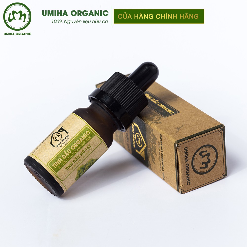 Tinh dầu Mù Tạt hữu cơ UMIHOME nguyên chất 10ml - Khử khuẩn, tốt cho hô hấp và tiêu hóa, dưỡng da và chống lão hóa