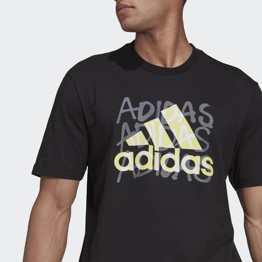 [Mã WABRD12 giảm 150K đơn 1 Triệu] adidas Nam Overspray Graphic Tee Màu đen GS6318 | BigBuy360 - bigbuy360.vn