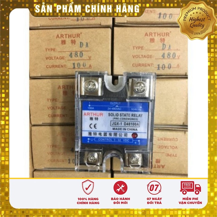Rơ le bán dẫn 100DA Solid authur
