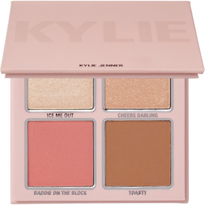 Kylie - Bảng Phấn Má Hồng, Tạo Khối Và Highlight Kylie Jenner - Pressed Powder Face Palette