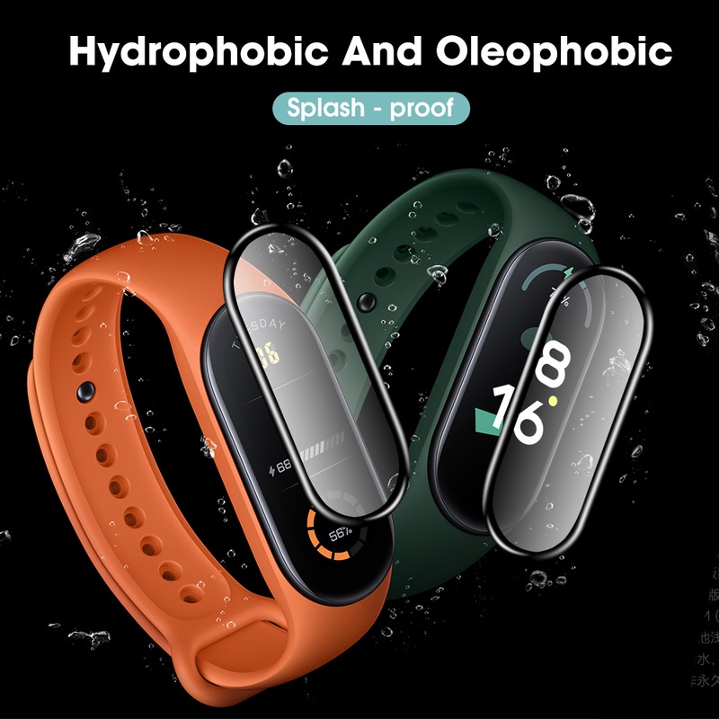 Miếng Dán Màn Hình 3D Trong Suốt Chống Trầy Xước Cho Xiaomi Mi Band 7/7NFC