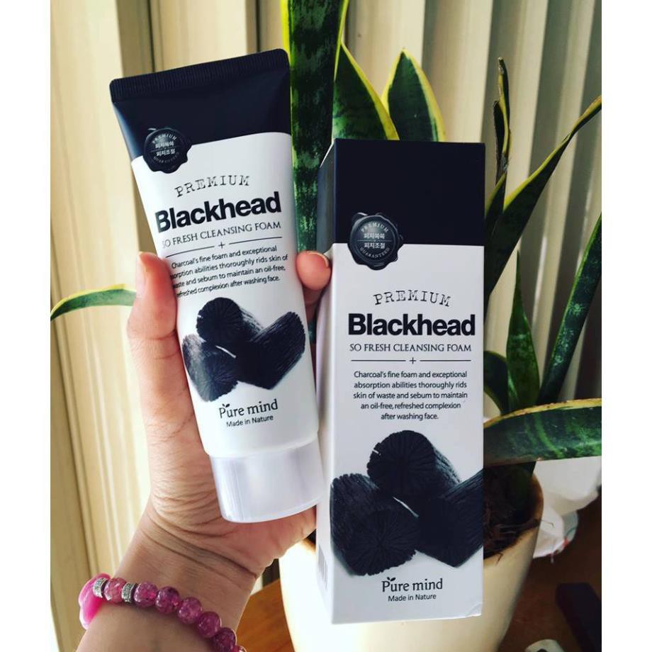 Sữa rửa mặt Pure Mind Hàn Quốc Than hoạt tính 100ml | BigBuy360 - bigbuy360.vn