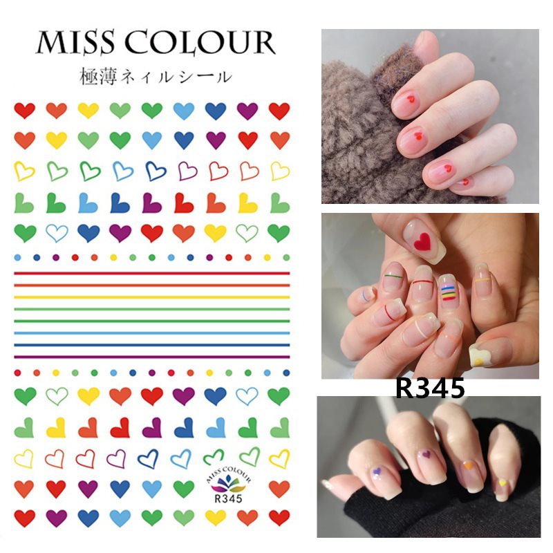Nail Sticker Phong Cách Mới Nhất 2021 Với Hình Mẫu Đẹp Quý Phái - Dán Trang Trí Móng Tay Cực Đẹp