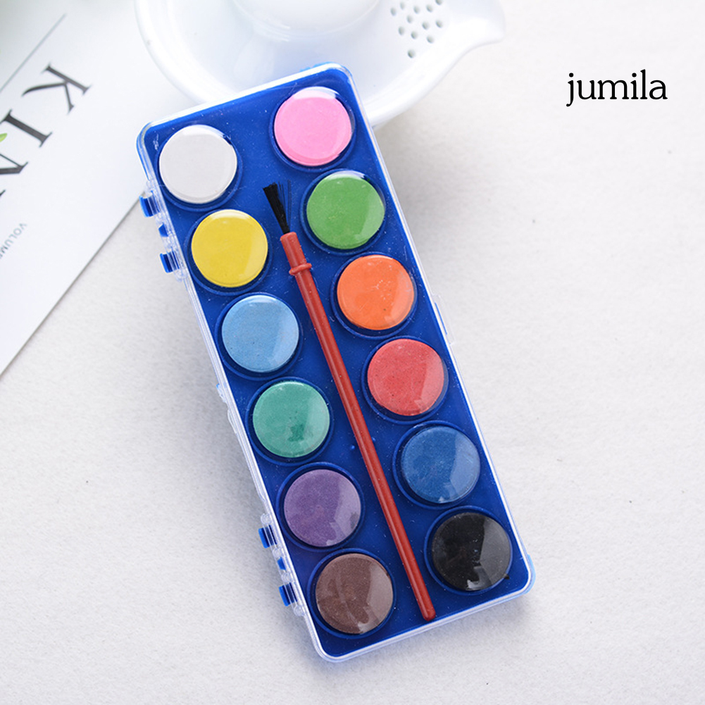 Bộ 12 Cọ Vẽ Màu Nước Dành Cho Bé Yêu