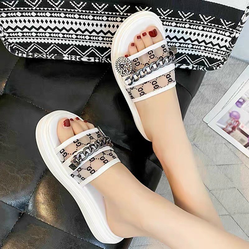 ✏️✏️✏️Siêu phâm khách ơi ❌Dép khoá xích LƯỚI DR ĐẸP VÔ LỐI KHÁCH AH ✅Size 35/39 ✔️✔️LÊN CHÂN NÉT CANG PHOM ÔM