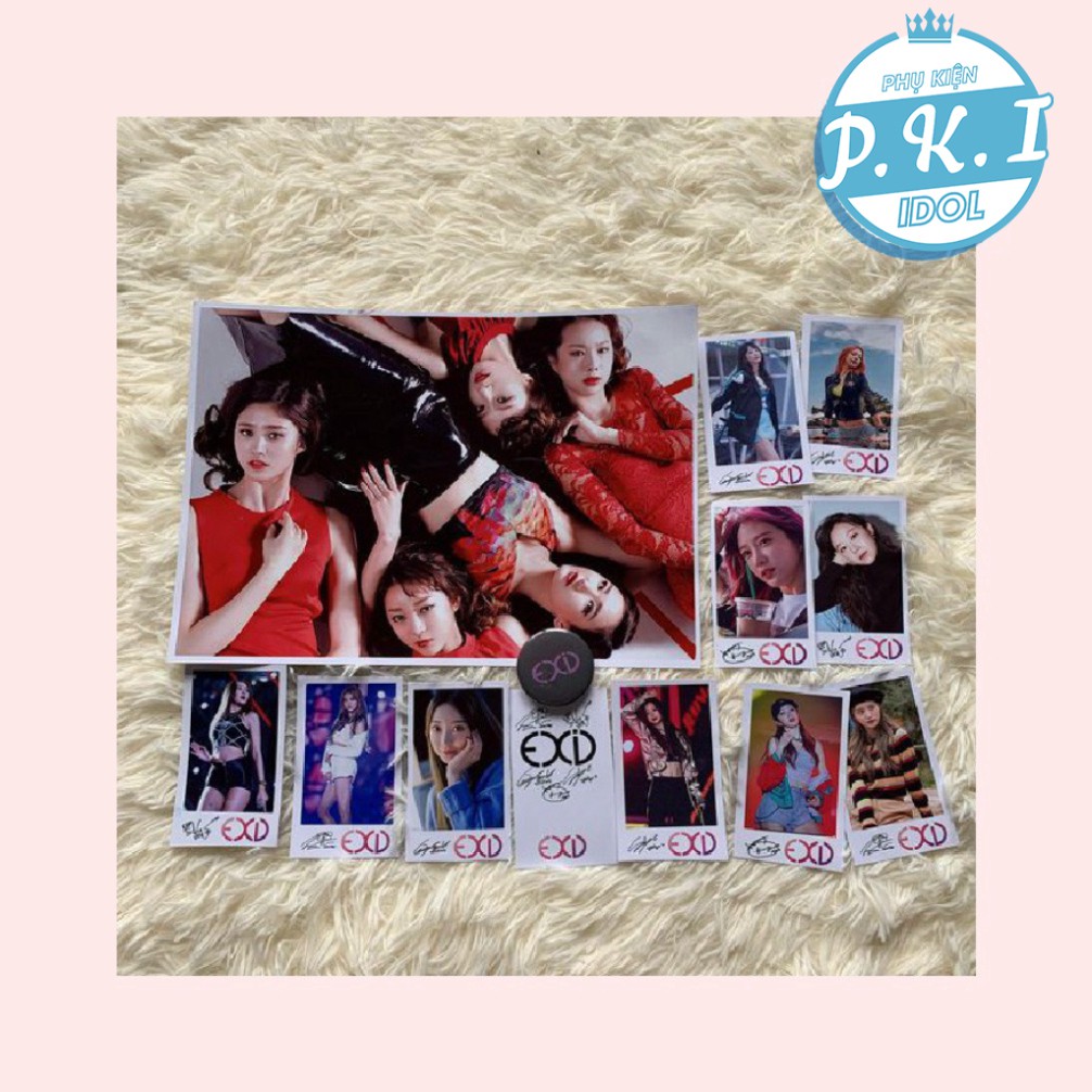 Bộ Sản Phẩm Ảnh EXID 2021 - QUÀ TẶNG K-POP