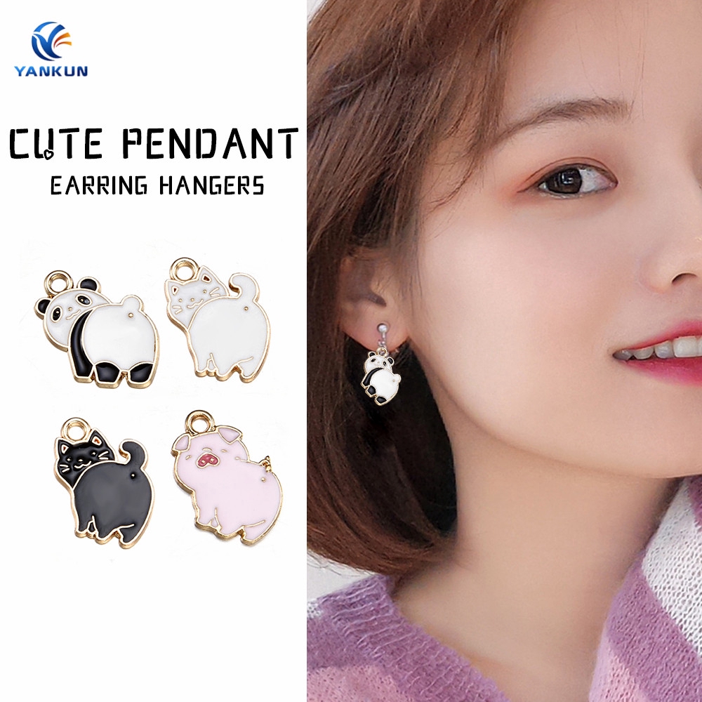 Bộ 10 Mặt Dây Chuyền Hình Động Vật Bằng Hợp Kim