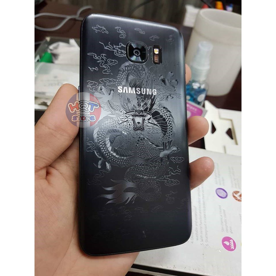 Miếng dán mặt lưng 3D vân rồng cho Samsung Note 8 / S9 Plus / S9 / S8 Plus / S8 / S7 Edge / S7